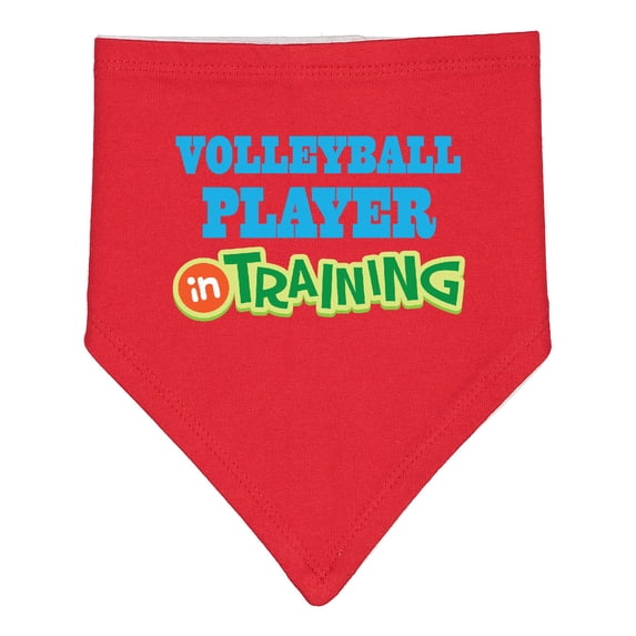 Inktastic Volleyball Player Kids Baby Bandana Bib