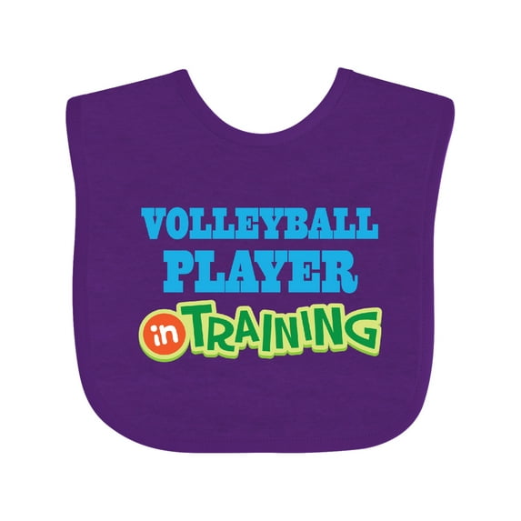 Inktastic Volleyball Player Kids Boys or Girls Baby Bib