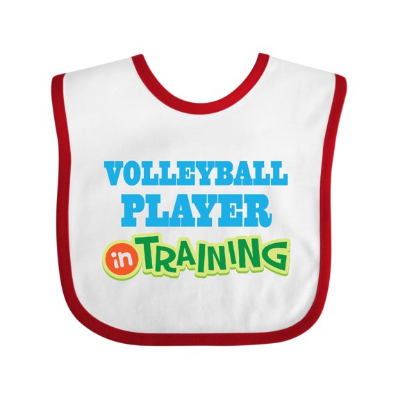 Inktastic Volleyball Player Kids Boys or Girls Baby Bib