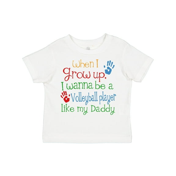 Inktastic Volleyball Player Like Daddy Boys or Girls Toddler T-Shirt