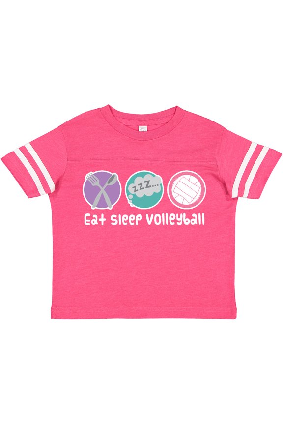 Volleyball Player Team Coach Girls Toddler T-Shirt