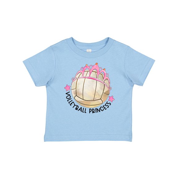 Inktastic Volleyball Princess- Tiara Girls Baby T-Shirt