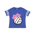 thumbnail image 1 of Inktastic Volleyball with Pink Bow Boys or Girls Toddler T-Shirt, 1 of 5