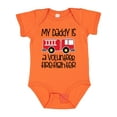 thumbnail image 1 of Inktastic Volunteer Firefighter Daddy Boys or Girls Baby Bodysuit, 1 of 5