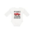 thumbnail image 1 of Inktastic Volunteer Firefighter Daddy Boys or Girls Long Sleeve Baby Bodysuit, 1 of 5