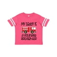 thumbnail image 1 of Inktastic Volunteer Firefighter Daddy Boys or Girls Toddler T-Shirt, 1 of 5