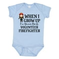 thumbnail image 1 of Inktastic Volunteer Firefighter Future Girls Girls Baby Bodysuit, 1 of 5