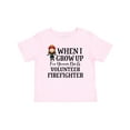 thumbnail image 1 of Inktastic Volunteer Firefighter Future Girls Girls Baby T-Shirt, 1 of 5