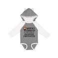 thumbnail image 1 of Inktastic Volunteer Firefighter Future Girls Girls Long Sleeve Baby Bodysuit, 1 of 5