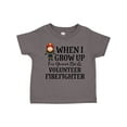 thumbnail image 1 of Inktastic Volunteer Firefighter Future Girls Girls Toddler T-Shirt, 1 of 5