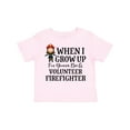 thumbnail image 1 of Inktastic Volunteer Firefighter Future Girls Girls Toddler T-Shirt, 1 of 5