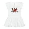 thumbnail image 1 of Inktastic WHO'S YOUR CRAWDADDY? Mardi Gras Crayfish Girls Toddler Dress, 1 of 5
