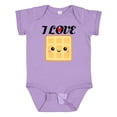 thumbnail image 1 of Inktastic Waffle Lover I Love Waffles Boys or Girls Baby Bodysuit, 1 of 5