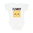 thumbnail image 1 of Inktastic Waffle Lover I Love Waffles Boys or Girls Baby Bodysuit, 1 of 5