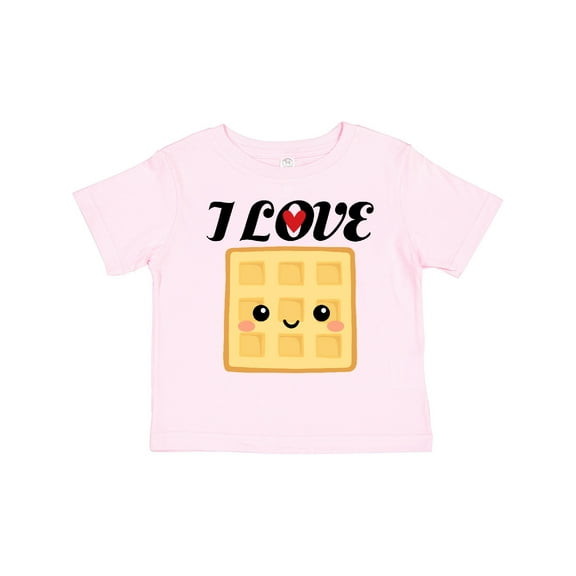 Inktastic Waffle Lover I Love Waffles Boys or Girls Toddler T-Shirt