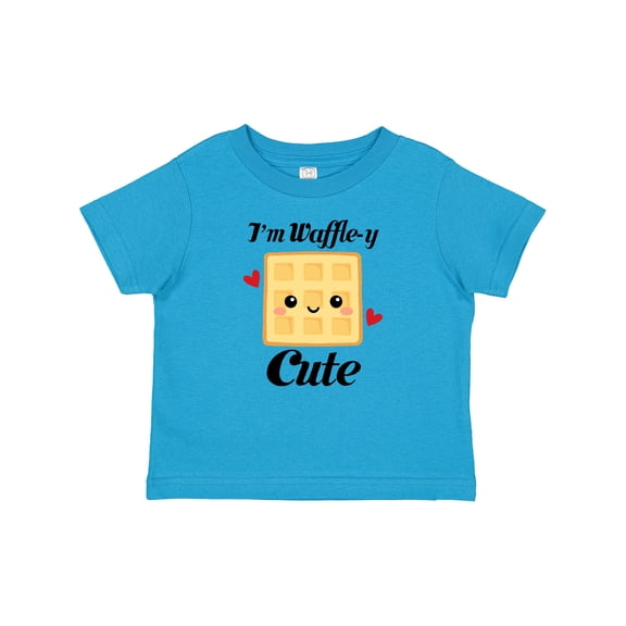 Inktastic Waffle Pun Im Waffle-y Cute Girls Baby T-Shirt