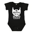 thumbnail image 1 of Inktastic Waiting for My Beard to Grow in Boys Baby Bodysuit, 1 of 5