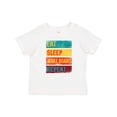 thumbnail image 1 of Inktastic Wakeboarding Eat Sleep Wakeboard Repeat Boys or Girls Baby T-Shirt, 1 of 5