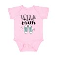 thumbnail image 1 of Inktastic Walk by Faith Quote Boys or Girls Baby Bodysuit, 1 of 5