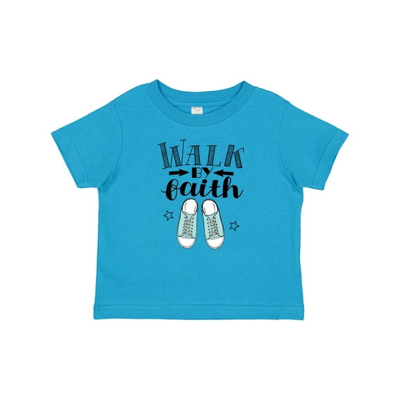 Inktastic Walk by Faith Quote Boys or Girls Baby T-Shirt