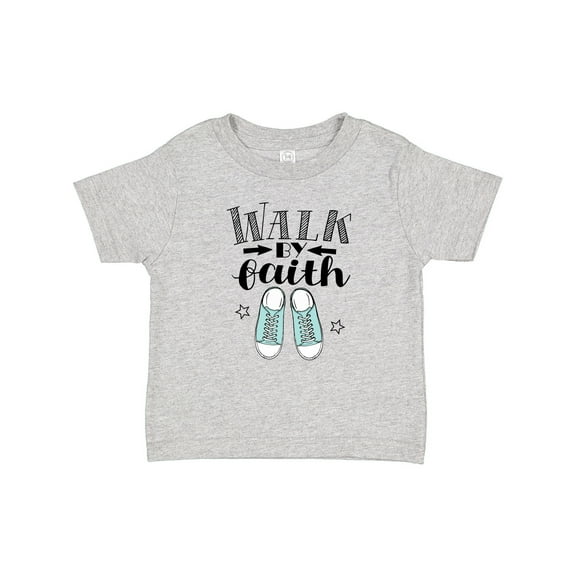 Inktastic Walk by Faith Quote Boys or Girls Baby T-Shirt