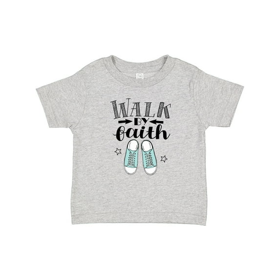 Inktastic Walk by Faith Quote Boys or Girls Baby T-Shirt