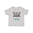 thumbnail image 1 of Inktastic Walk by Faith Quote Boys or Girls Toddler T-Shirt, 1 of 5