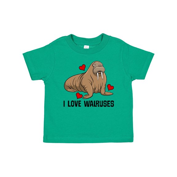 Inktastic Walrus Cute Arctic Animals Boys or Girls Baby T-Shirt