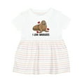 thumbnail image 1 of Inktastic Walrus Cute Arctic Animals Girls Baby Dress, 1 of 5
