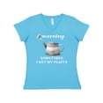 thumbnail image 1 of Inktastic Warning Sometimes I Wet My Plants Gardening Humor Women's V-Neck T-Shirt, 1 of 5