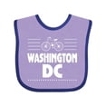 thumbnail image 1 of Inktastic Washington DC Biking Boys or Girls Baby Bib, 1 of 4