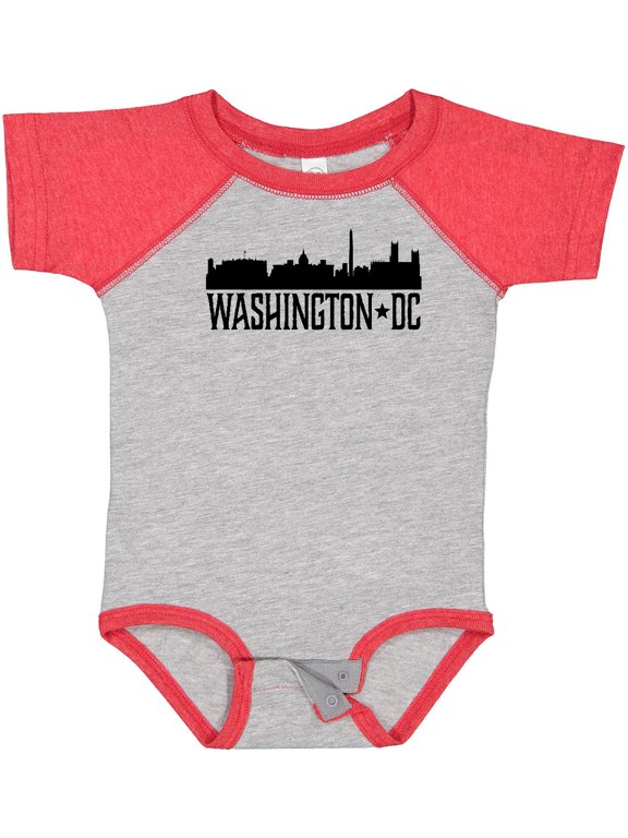 Washington Dc Skyline Cities Boys or Girls Baby Bodysuit