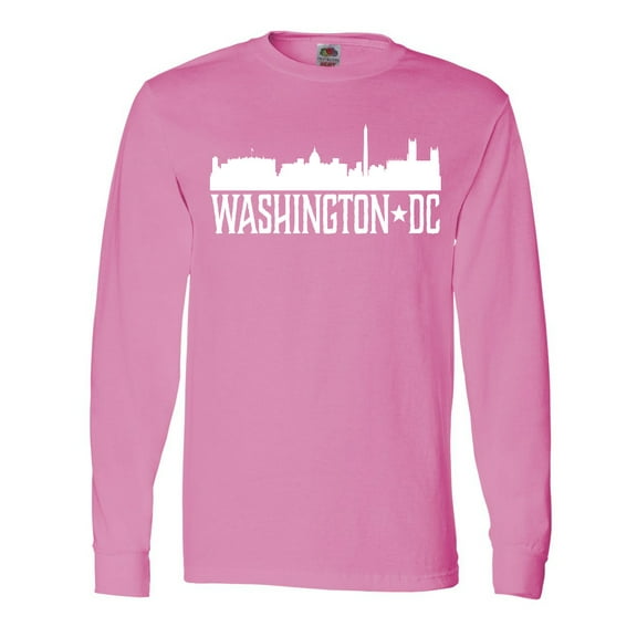 Inktastic Washington DC Skyline Cities Long Sleeve T-Shirt