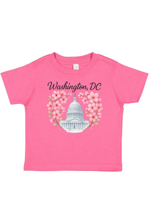 Washington Dc Cherry Blossom Boys or Girls Baby T-Shirt