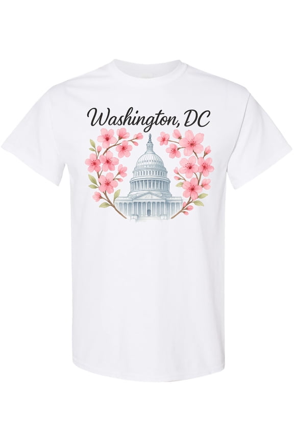 Washington Dc Cherry Blossom T-Shirt