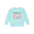thumbnail image 1 of Inktastic Washington Dc Cherry Blossom Toddler Sweatshirt, 1 of 4
