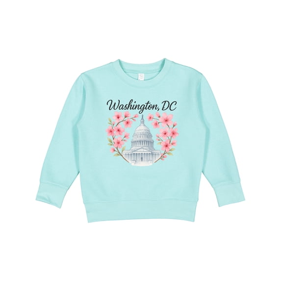 Inktastic Washington Dc Cherry Blossom Toddler Sweatshirt