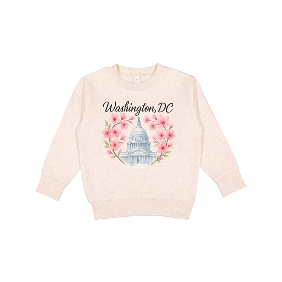Inktastic Washington Dc Cherry Blossom Toddler Sweatshirt