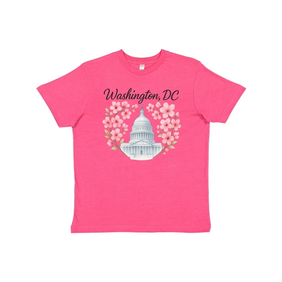 Inktastic Washington Dc Cherry Blossom Youth T-Shirt