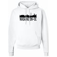 thumbnail image 1 of Inktastic Washington Dc City Skyline Adult Hoodie Sweatshirt, 1 of 4