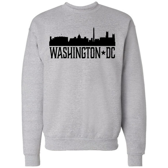 Inktastic Washington Dc City Skyline Adult Sweatshirt