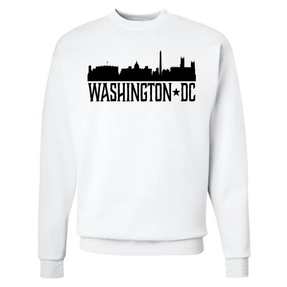 Inktastic Washington Dc City Skyline Adult Sweatshirt