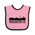 thumbnail image 1 of Inktastic Washington Dc City Skyline Boys or Girls Baby Bib, 1 of 4