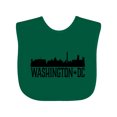 thumbnail image 1 of Inktastic Washington Dc City Skyline Boys or Girls Baby Bib, 1 of 4