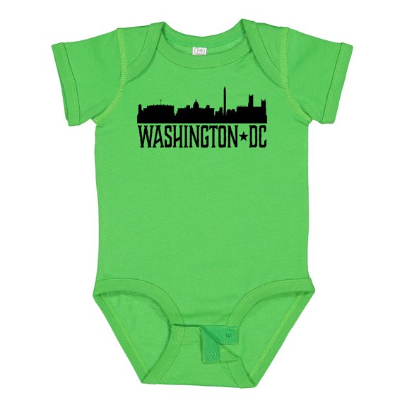 Inktastic Washington Dc City Skyline Boys or Girls Baby Bodysuit