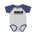 thumbnail image 1 of Inktastic Washington Dc City Skyline Boys or Girls Baby Bodysuit, 1 of 5