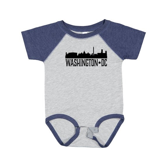 Inktastic Washington Dc City Skyline Boys or Girls Baby Bodysuit