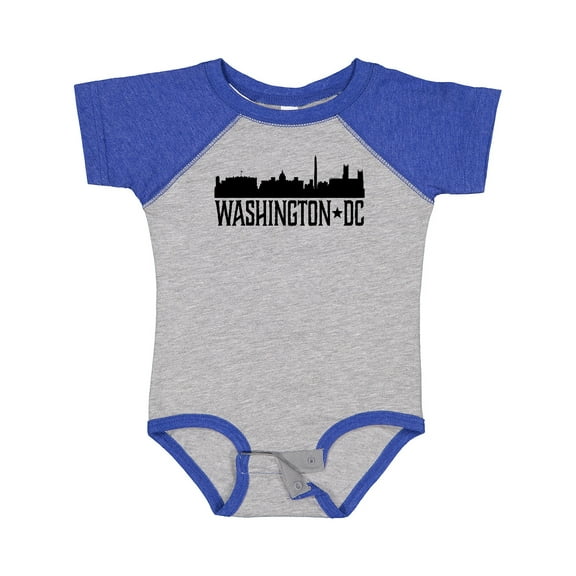 Inktastic Washington Dc City Skyline Boys or Girls Baby Bodysuit