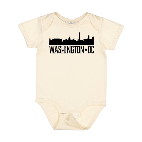 Inktastic Washington Dc City Skyline Boys or Girls Baby Bodysuit