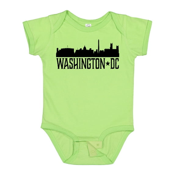Inktastic Washington Dc City Skyline Boys or Girls Baby Bodysuit